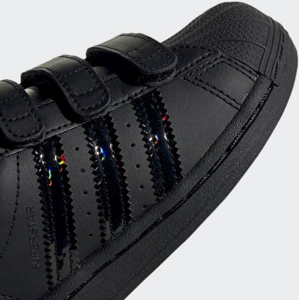 Кроссовки Adidas Superstar CF C FV3656 р.EUR 30 черный