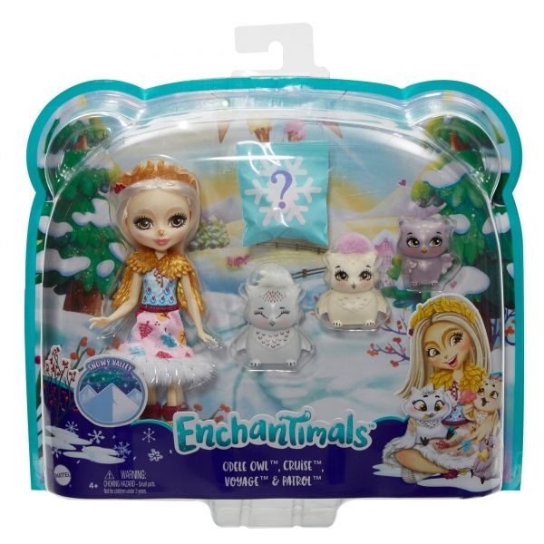 Игровой набор Enchantimals Семья Белой Совы Одель