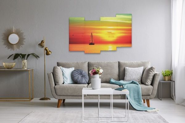 Картина модульная 4 части Парус МК104 60x100 см MK104 