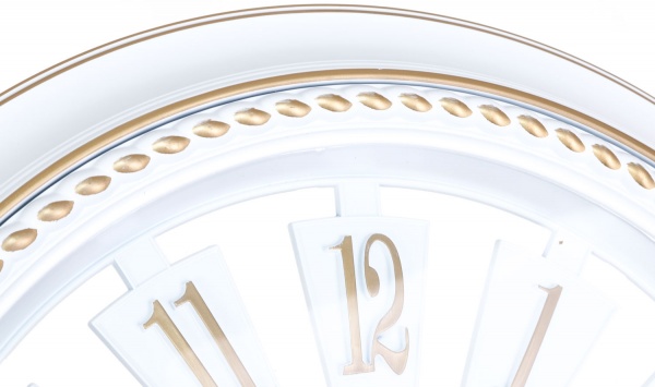 Часы настенные Ticker белый 57,5x43,5 см