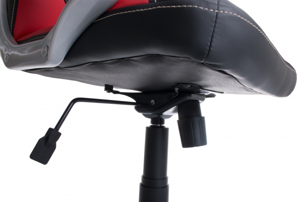 Кресло Nowy Styl Record Eco-30/Eco-90 черно-красный 