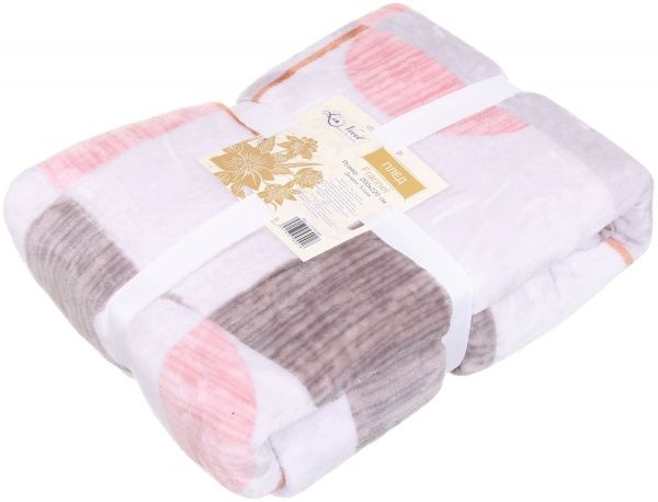 Плед мікрофібра Frannel 220x200 см рожевий La Nuit 