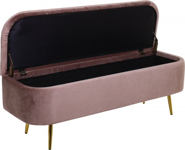 Сундук-пуф Christian 120х38х42 см капучино 