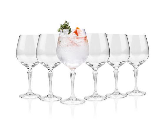 Набор бокалов для вина Glamour 470 мл 6 шт. RCR 