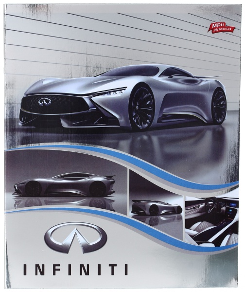 Тетрадь школьная серебро 4 листов в клеточку в ассортименте Мечты сбываются