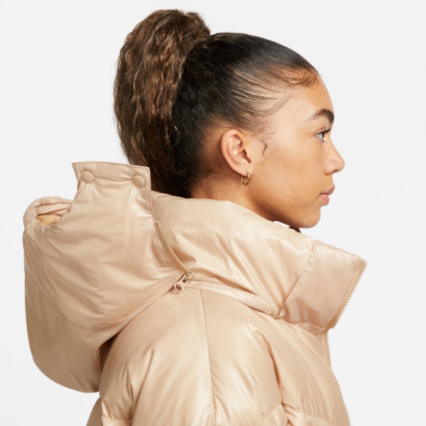 Пальто Nike W NSW TF CITY HD PARKA DH4081-200 р.S бежевий