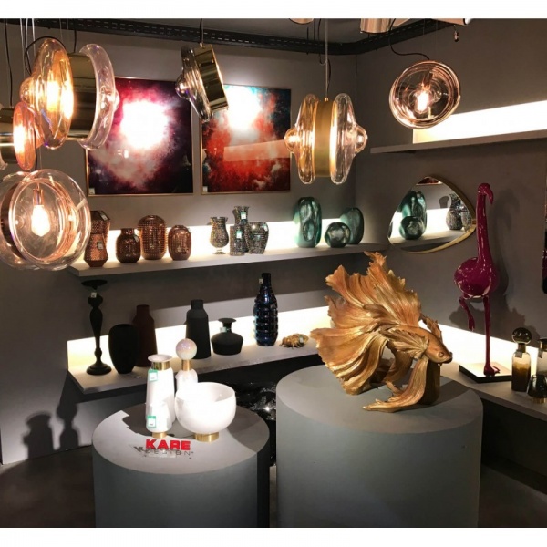 Статуетка Betta Fish Gold 57x63x34 см KARE Design