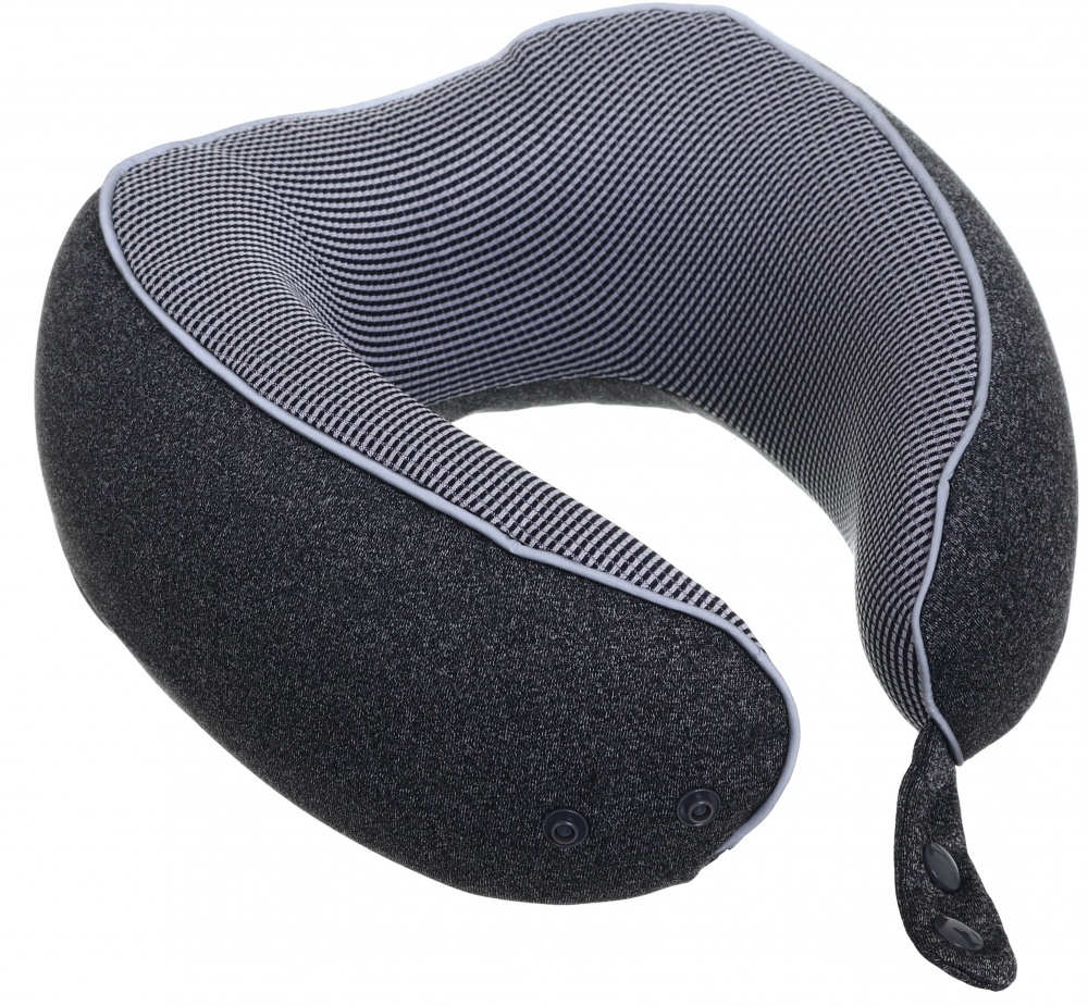 Подушка для подорожей Grace Luna 24x25 см сірий