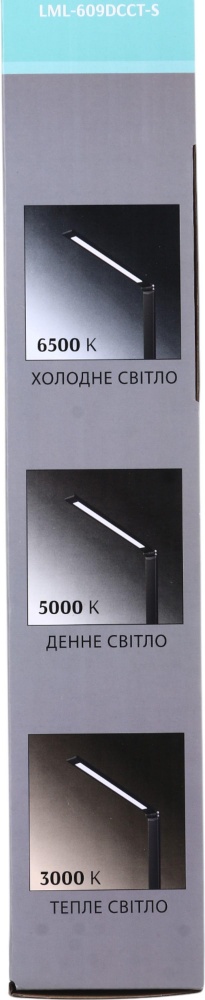 Настольная лампа Luna 12 Вт черный LML-609DCCT-S