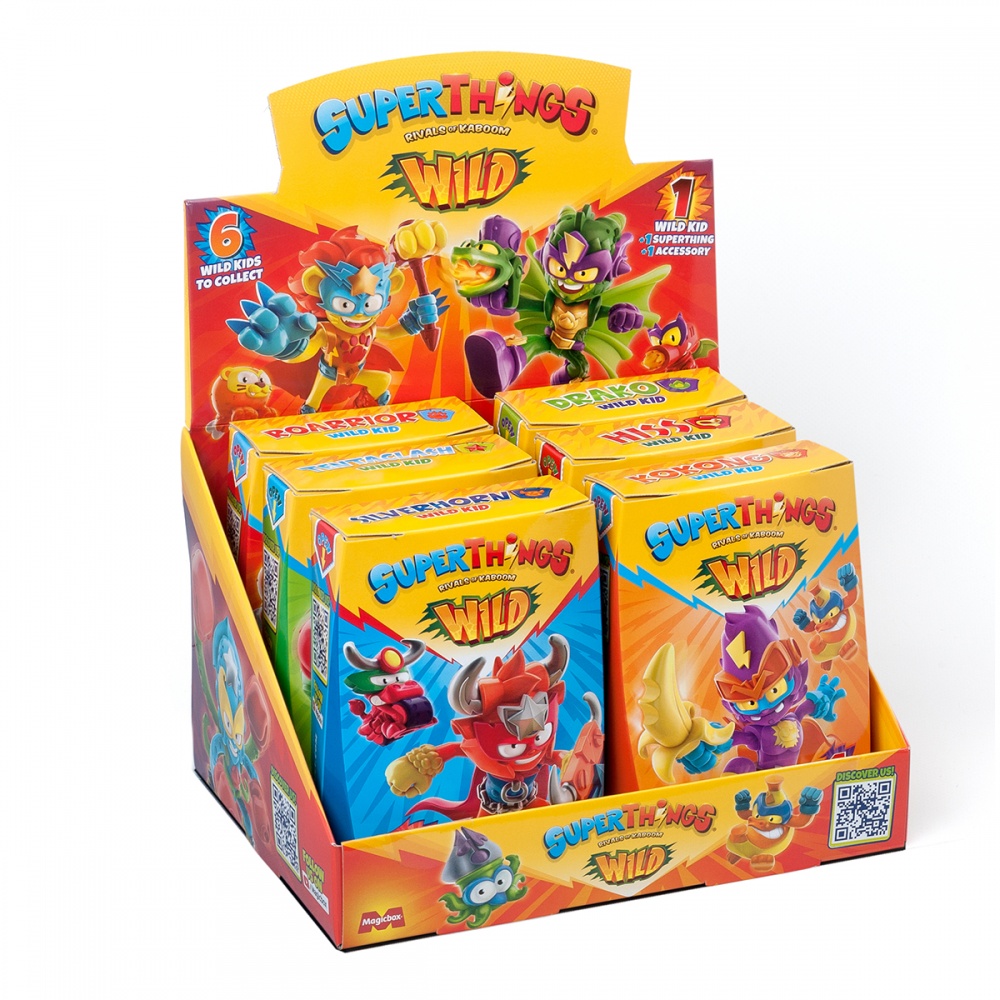 Игровой набор SuperThings серии Wild Kids Казум-кид PSTWD066IN00