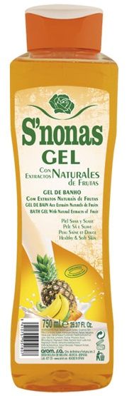 Гель для душа S'nonas Фруктовый 750 мл