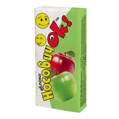 Платки носовые Рута Носовичок яблоко 10 шт