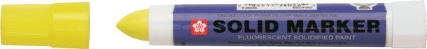 Маркер Sakura індустріальний для високих температур SOLID MARKER 13 мм XSC#302 флуоресцентний лимонний 