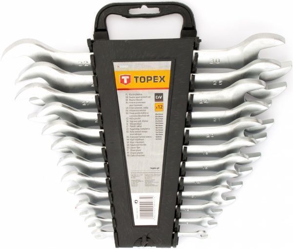 Набор ключей рожковых Topex 35D657