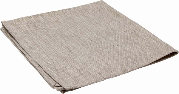 Салфетка Галерея льна льняная 45x45 см серый 