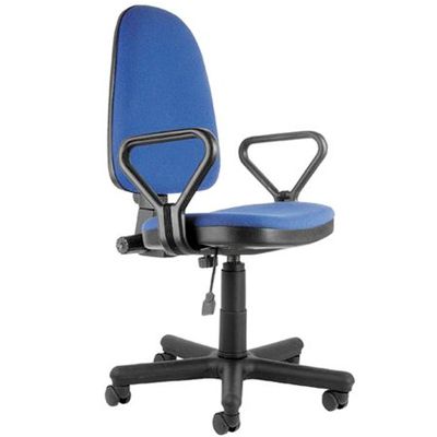 Стілець офісний Новий стиль Prestige GTP C-14 синьо-чорний