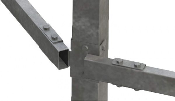 Труба профільна квадратна 50x50x1,2 мм