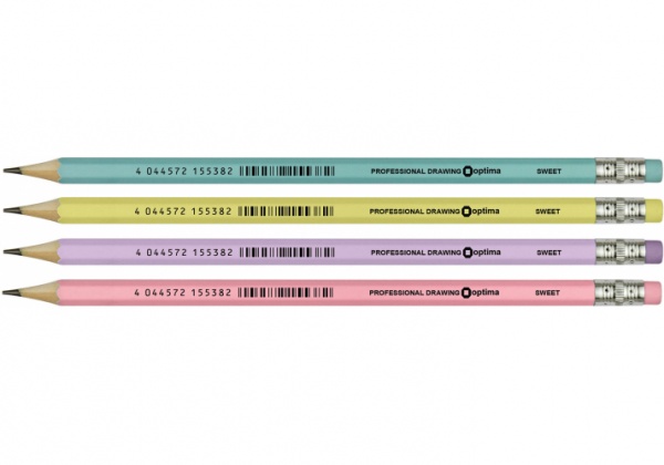 Олівець чорнографітний Sweet в асортименті
