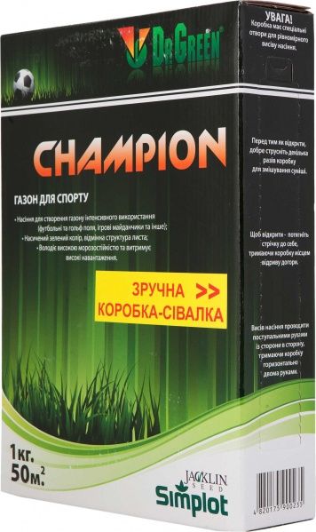 Семена Jacklin Seed газонная трава Champion 1000 г