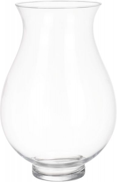 Ваза стеклянная прозрачная Тюлип 41х28 см Wrzesniak Glassworks