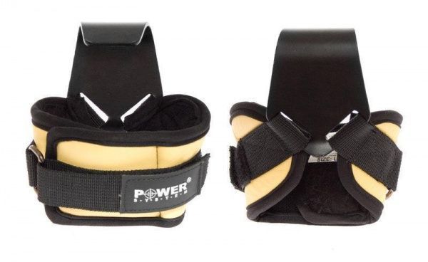 Крюк для тяги на запястья уни. XL черные Power System PS-3300_XL_Natural