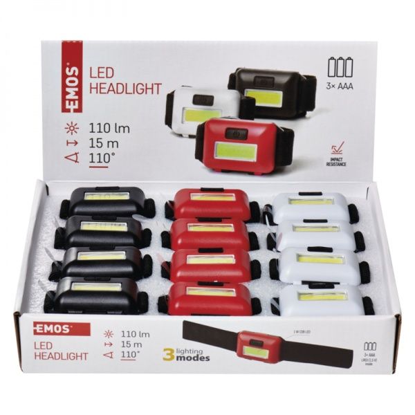 Фонарик на голову Emos P3538 110 lm