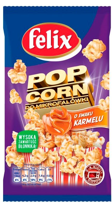 Попкорн Felix КАРАМЕЛЬ 90 г