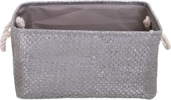Кошик Dark Silver 40х30х20 см сірий