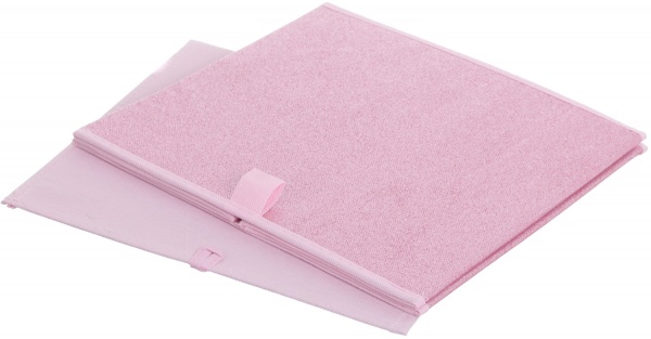 Ящик для зберігання GLITTER рожевий 300x300x300 мм