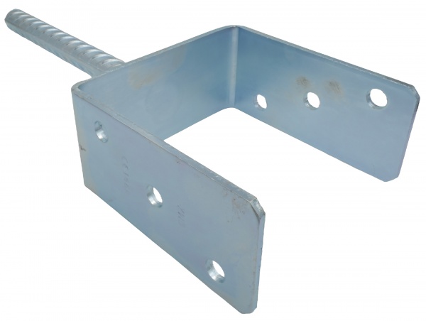 Опора колонны заливная U-образная, 121х120х60х4,0 мм 1 шт. 