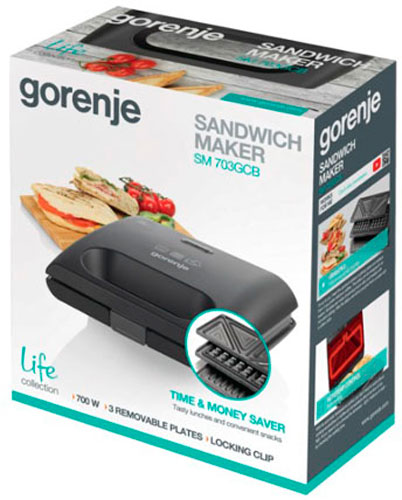 Бутербродница Gorenje SM 703 GCB 