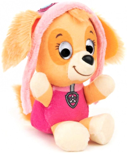 М'яка іграшка Spin Master Gund Цуценячий патруль: цуценя Скай 8 см рожевий SM84240/8896
