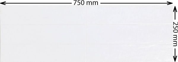 Плитка Emigres Сінеу бланко 25x75 