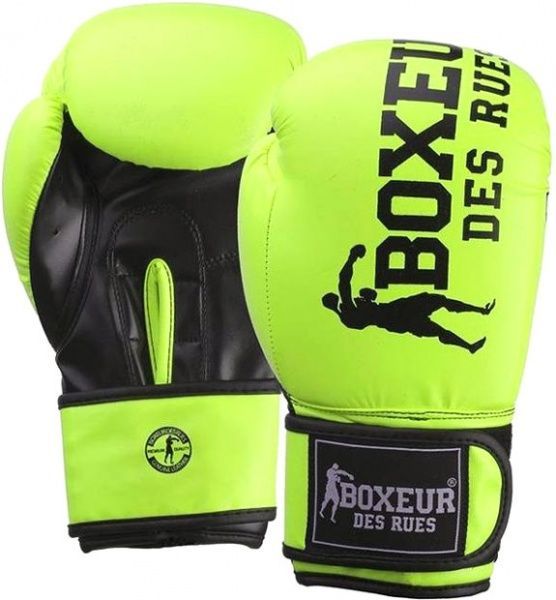 Боксерские перчатки Boxeur BXT-5127 12oz салатовый