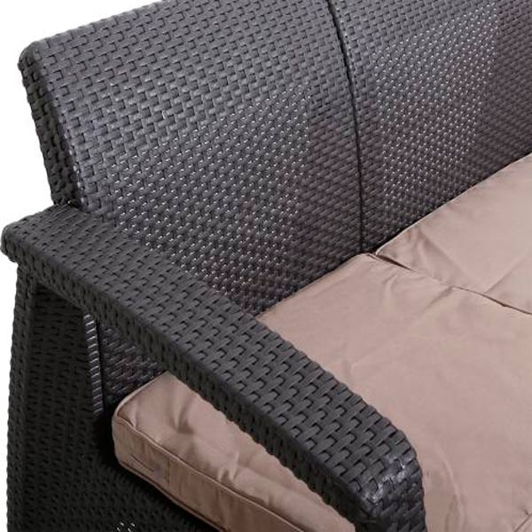 Комплект мебели Curver Corfu Relax коричневый