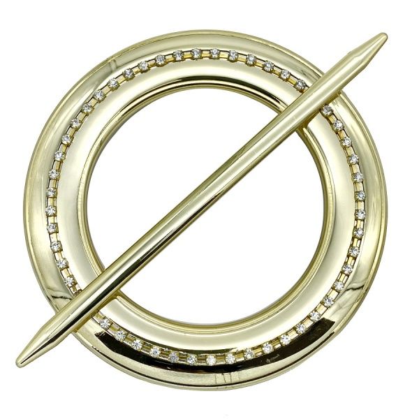 Декор Круг Элит d150 мм золото глянец С004-1 MISLT