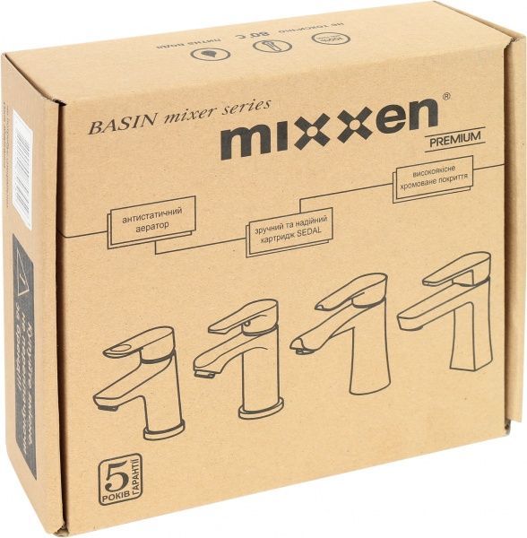 Смеситель для умывальника Mixxen Квинта MXAL0336