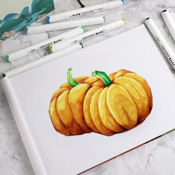 Набір маркерів Arrtx спиртових Alp ASM-0280A 80 кольорів LC302192 