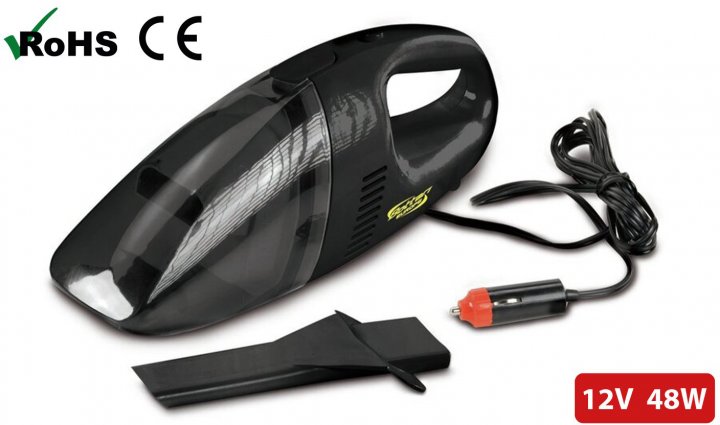 Пылесос автомобильный Bottari EASY CLEANER 12 В 48 Вт (30064-IS) 