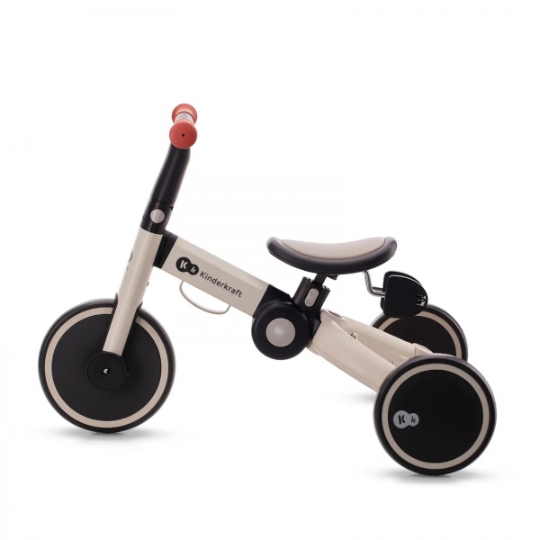 Велосипед детский Kinderkraft 3 в 1 4TRIKE Silver Grey серый KR4TRI22GRY0000 