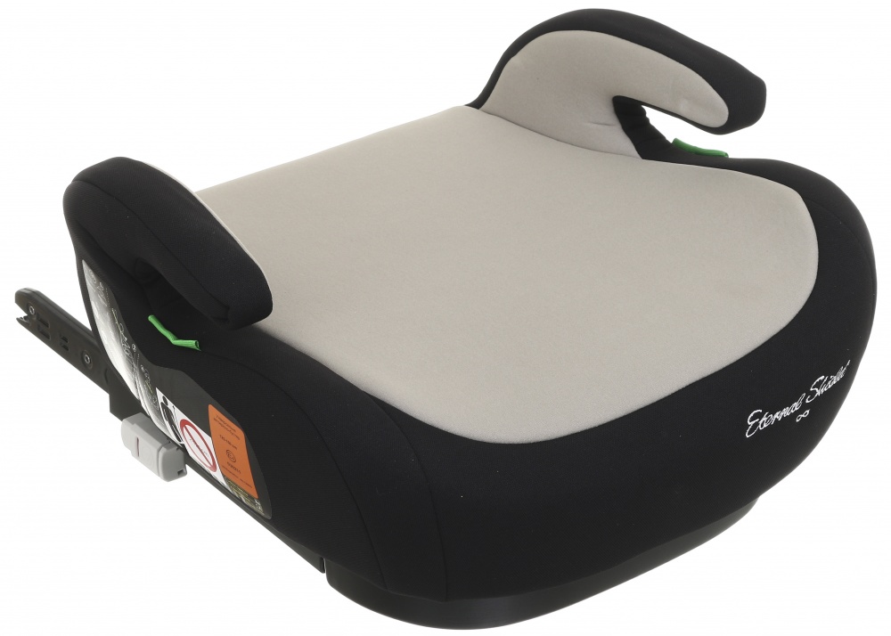 Автокрісло-бустер Eternal Shield Champion II CC15-B з isofix сірий із чорним