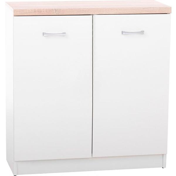 Комод Top Mix Kom 2D 800х330х850 мм дуб сонома/белый