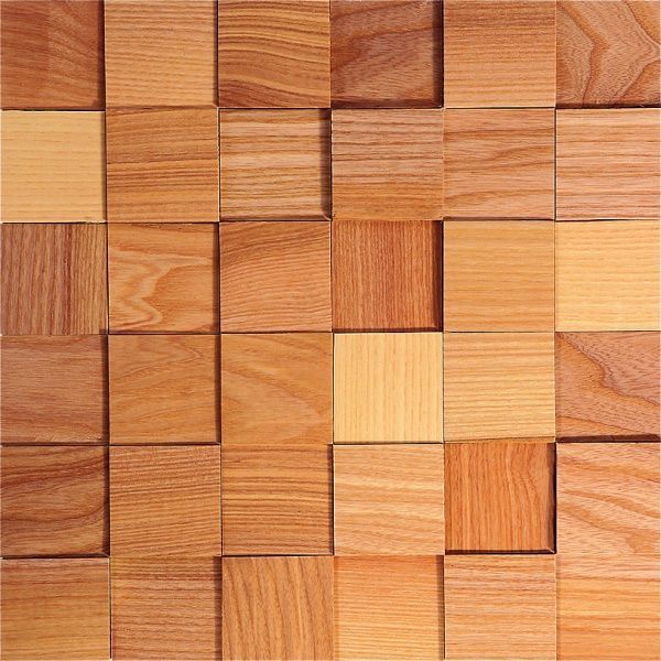 Мозаїчна плитка деревина 270х270 мм Tessera Ясень Натур