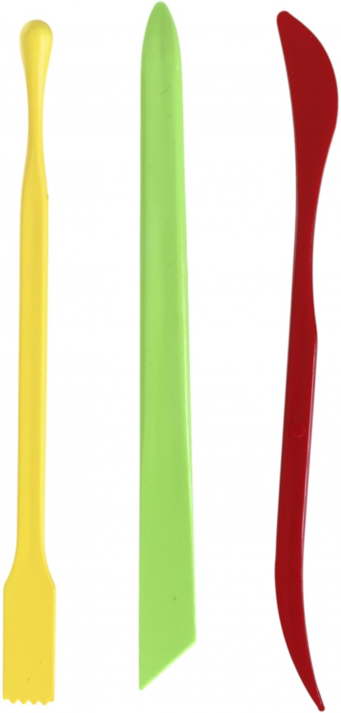 Набор объемных стеков для пластилина 3 шт Nota Bene