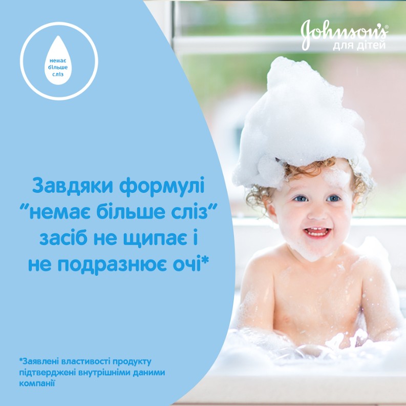 Пена для купания Johnson's Baby 500 мл (908167++)