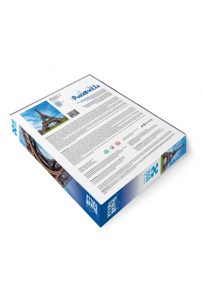 Пазл PUZZLEVILLE Эйфелева башня, Париж, Франция 1500 элементов PZL1500_1