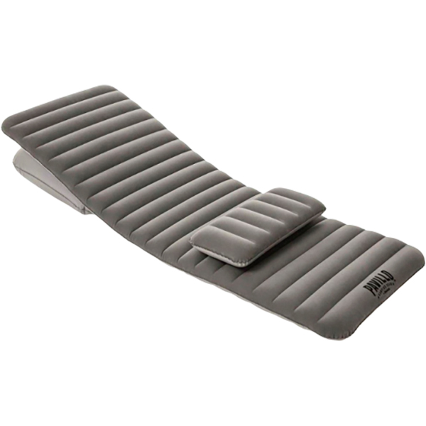 Матрас надувной Bestway 67617 191х70 см кресло-шезлонг бежево-серый