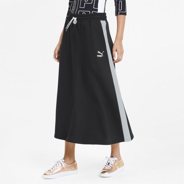 Спідниця Puma Classics Long Skirt 59667701 р. M чорний