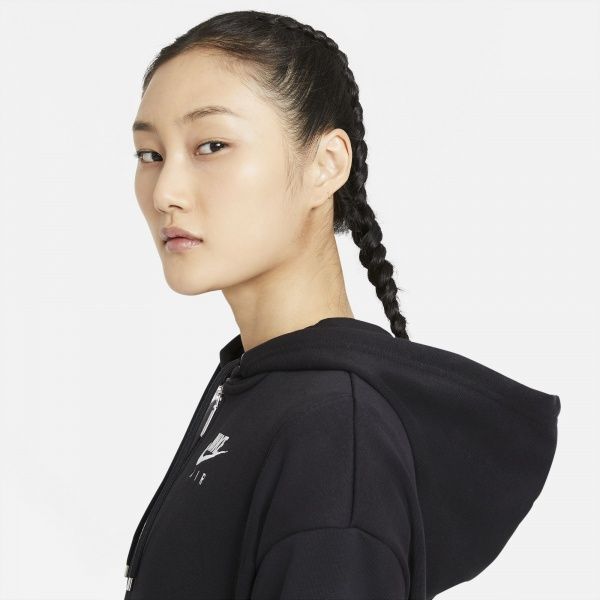 Джемпер Nike W NSW AIR FZ TOP FLC CZ8618-010 р. M чорний