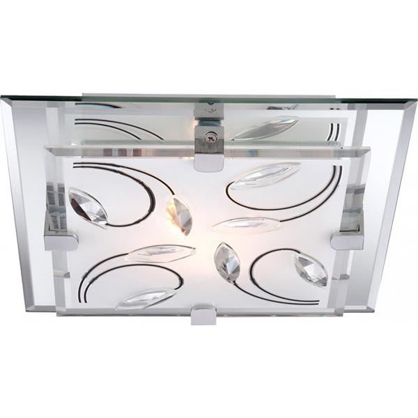 Світильник настінно-стельовий Globo Rose 3x40 Вт G9 хром 49408-3 